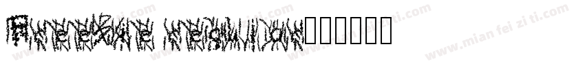 Freebie regular字体转换